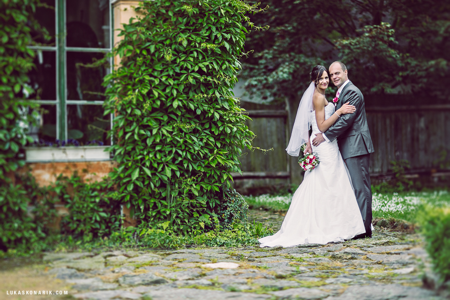 svatební fotografie na zámku Úsobí