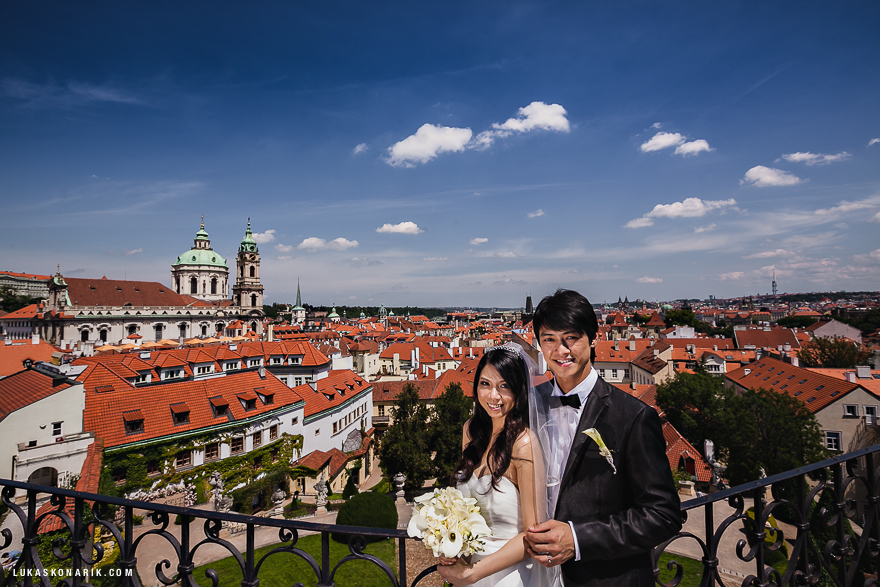 nejlepší svatební fotografie ve Vrtbovské zahradě