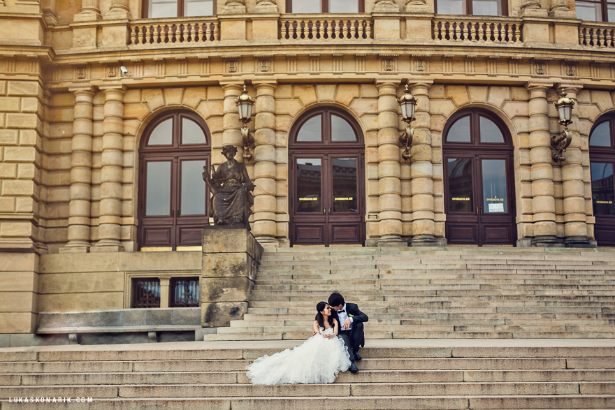 svatební fotografie Rudolfinum