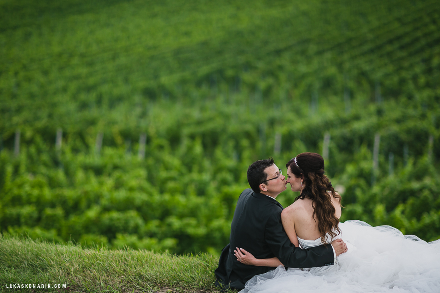 svatba ve vinohradu