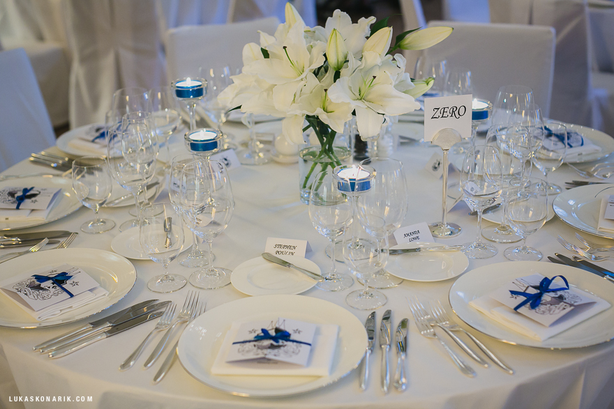 svatební catering v hotelu Mandarin Oriental
