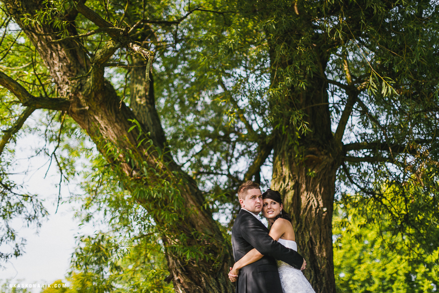 romantická svatební fotografie