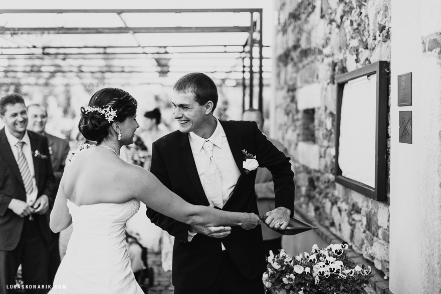 svatební fotografie svatební hostina