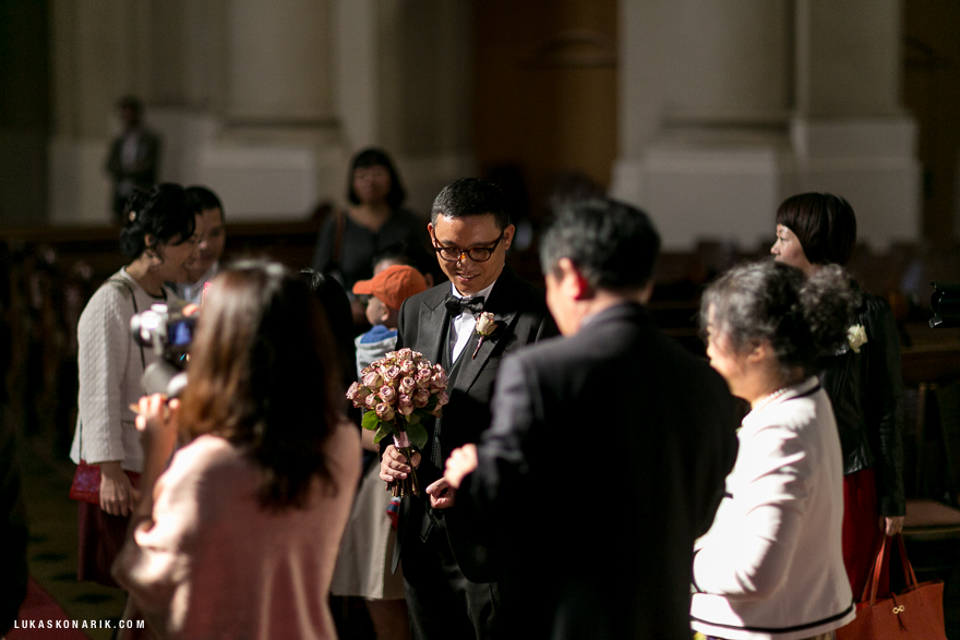 svatba v kostele sv. Mikuláše