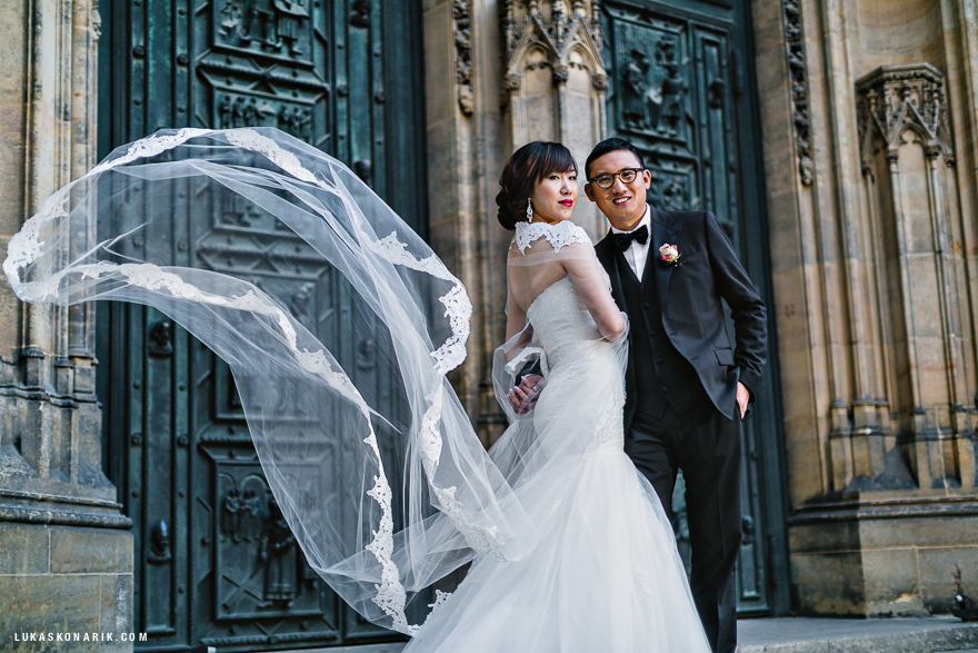 svatba v Praze
