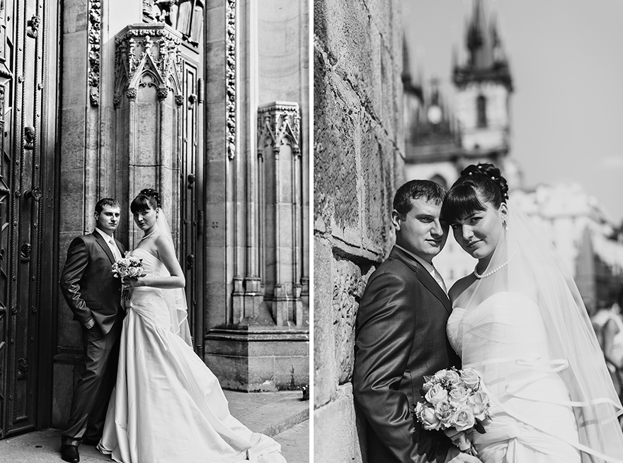 svatba v Praze