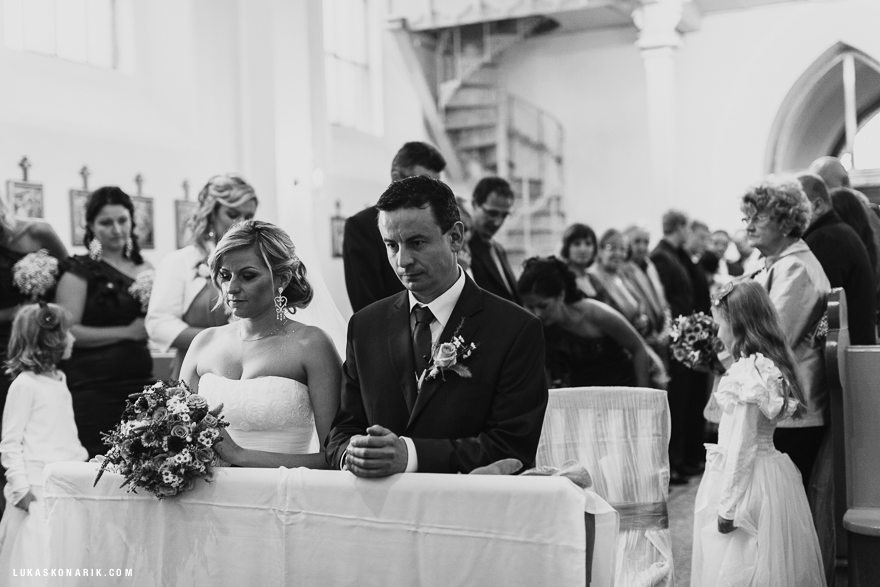 svatba v kostele ve Slezsku
