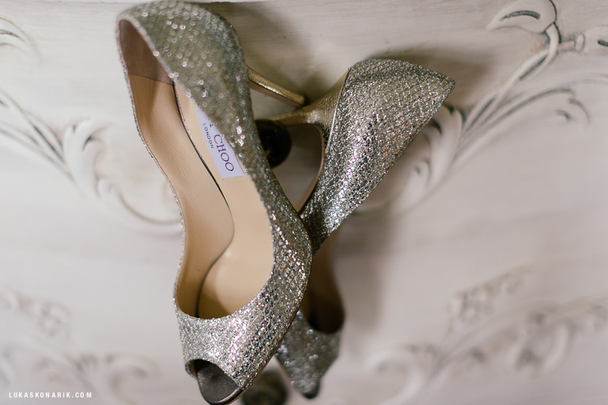svatební boty Jimmy Choo